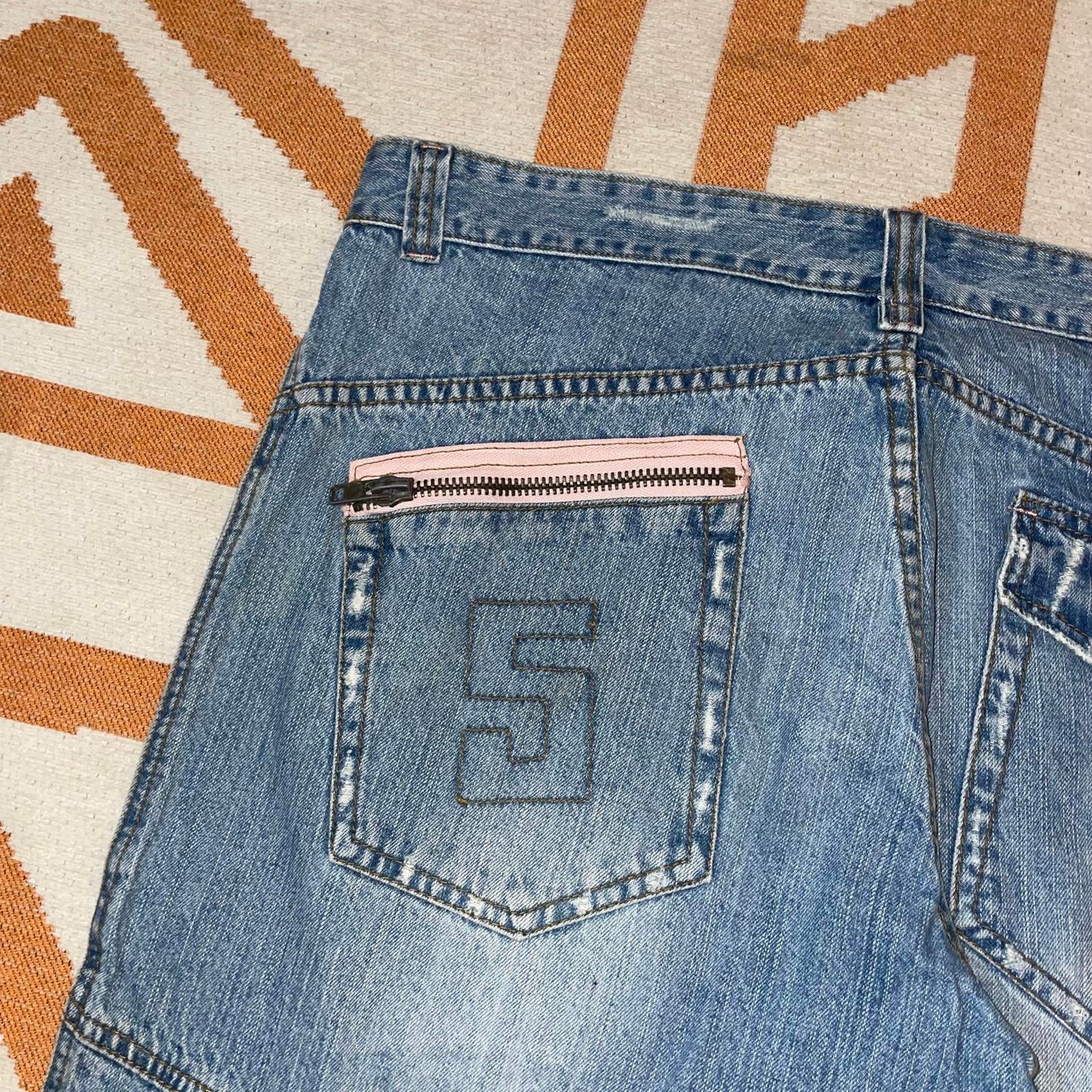 Bono Bono 00s Embroidered Jorts 36x21