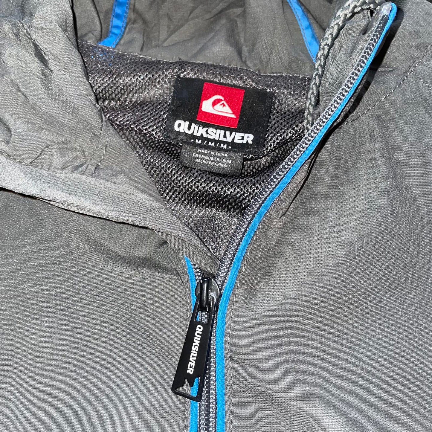 Quiksilver 00s Zip Windbreaker M