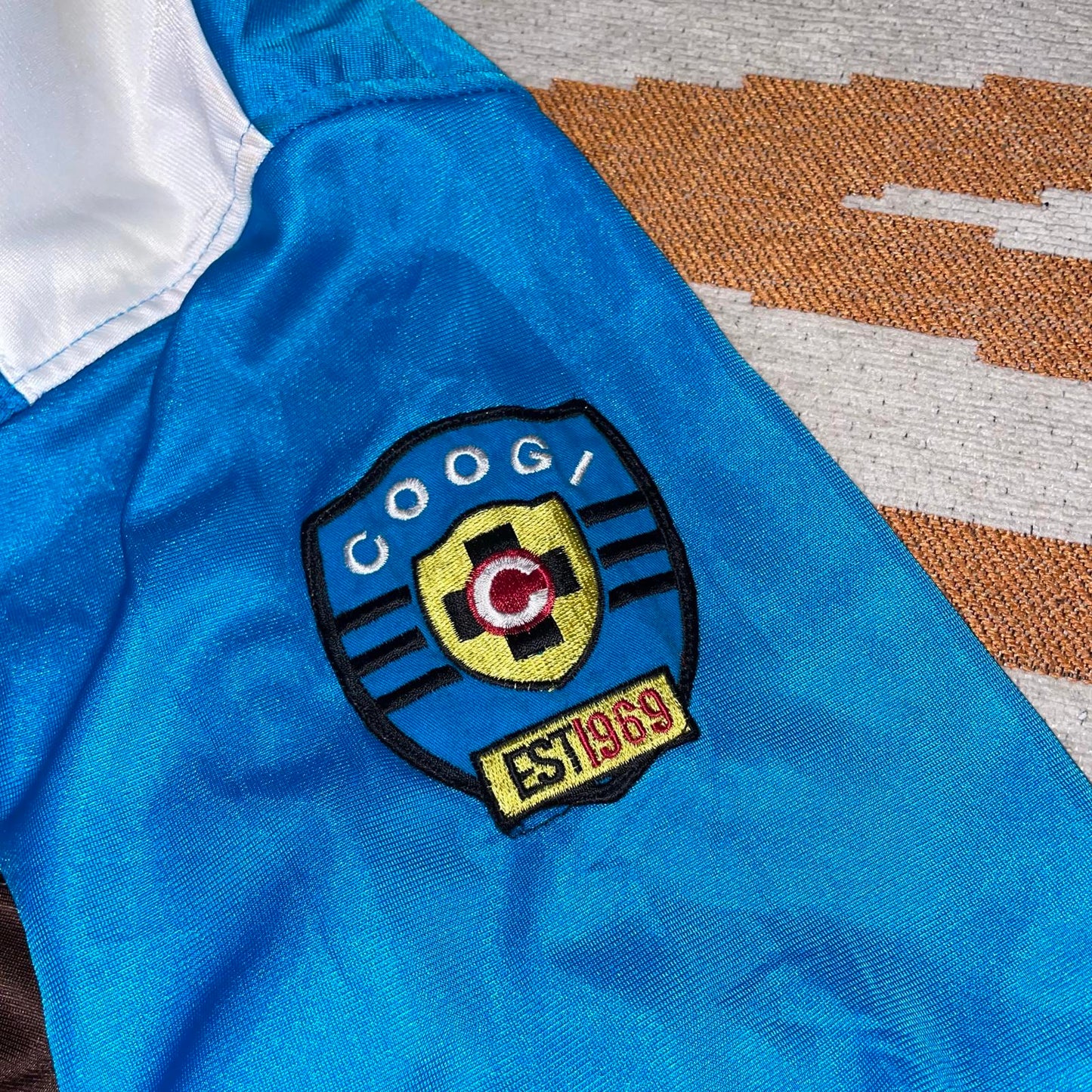 Coogi 90s Embroidered Track Jacket XL