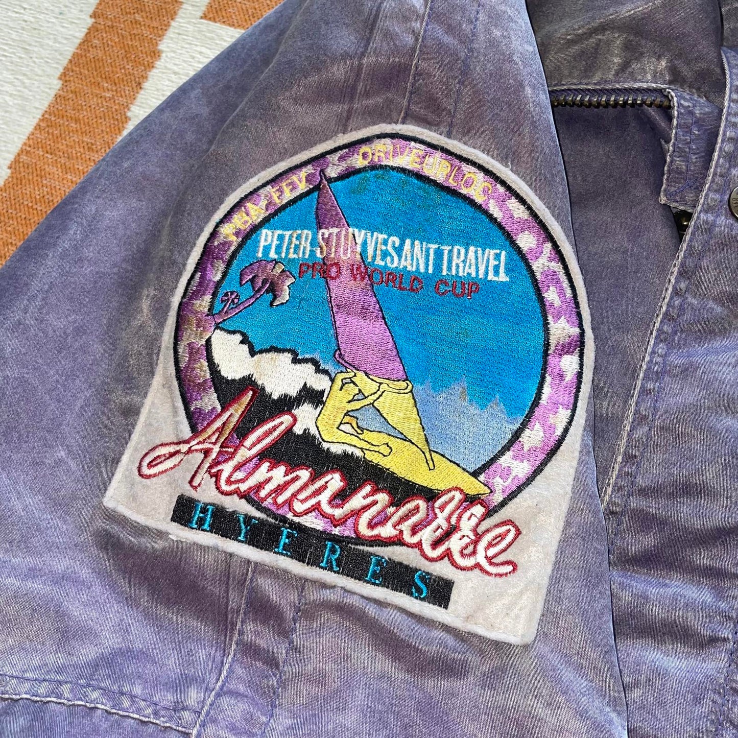 Stuyvesant 90s Surf Maui Bomber Jacket XXL