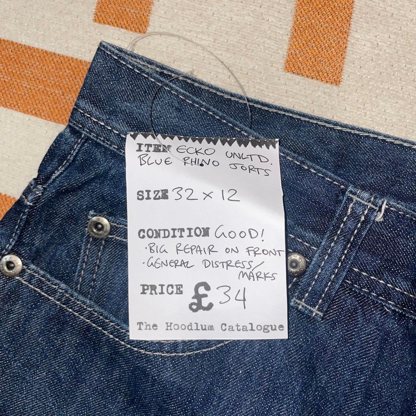 Ecko Unltd. 00s Rhino Jorts 32x12