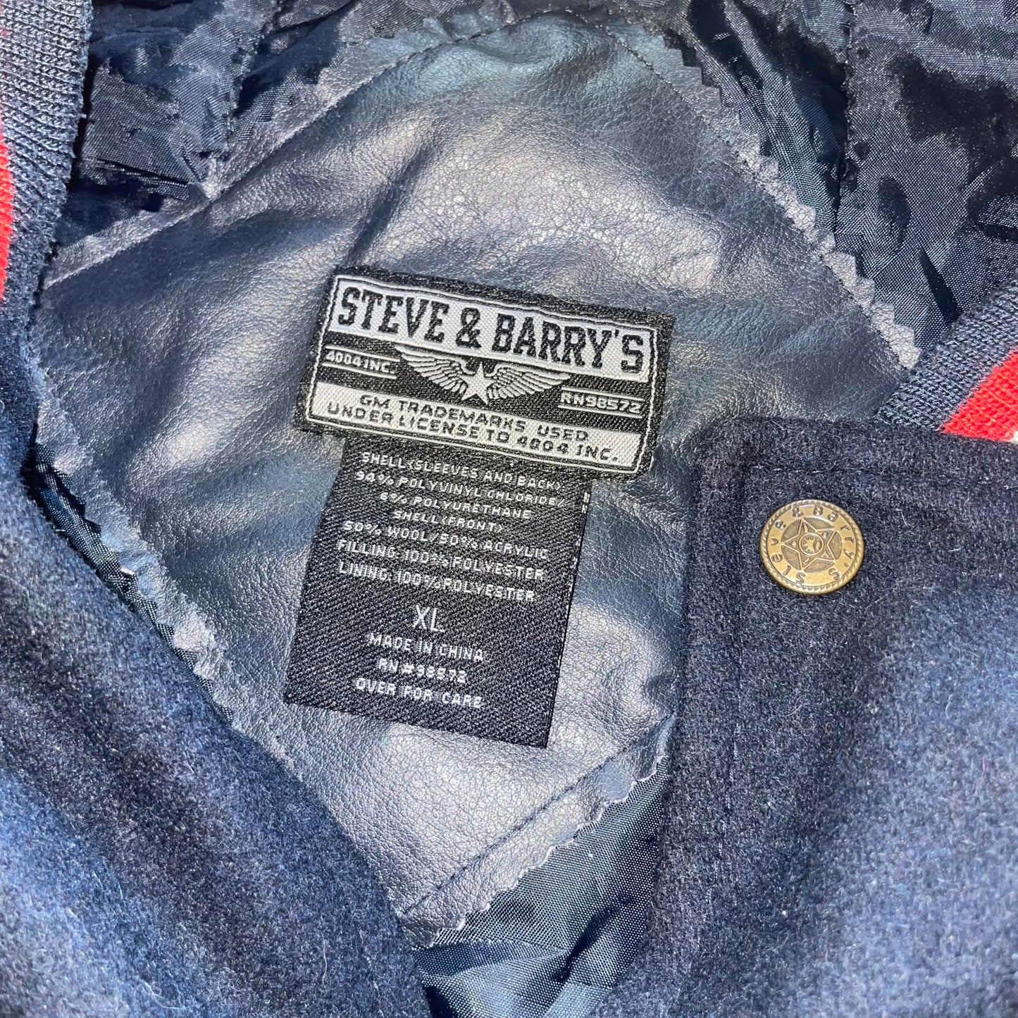Steve & Barry’s 00s Chevrolet Bomber Jacket XL