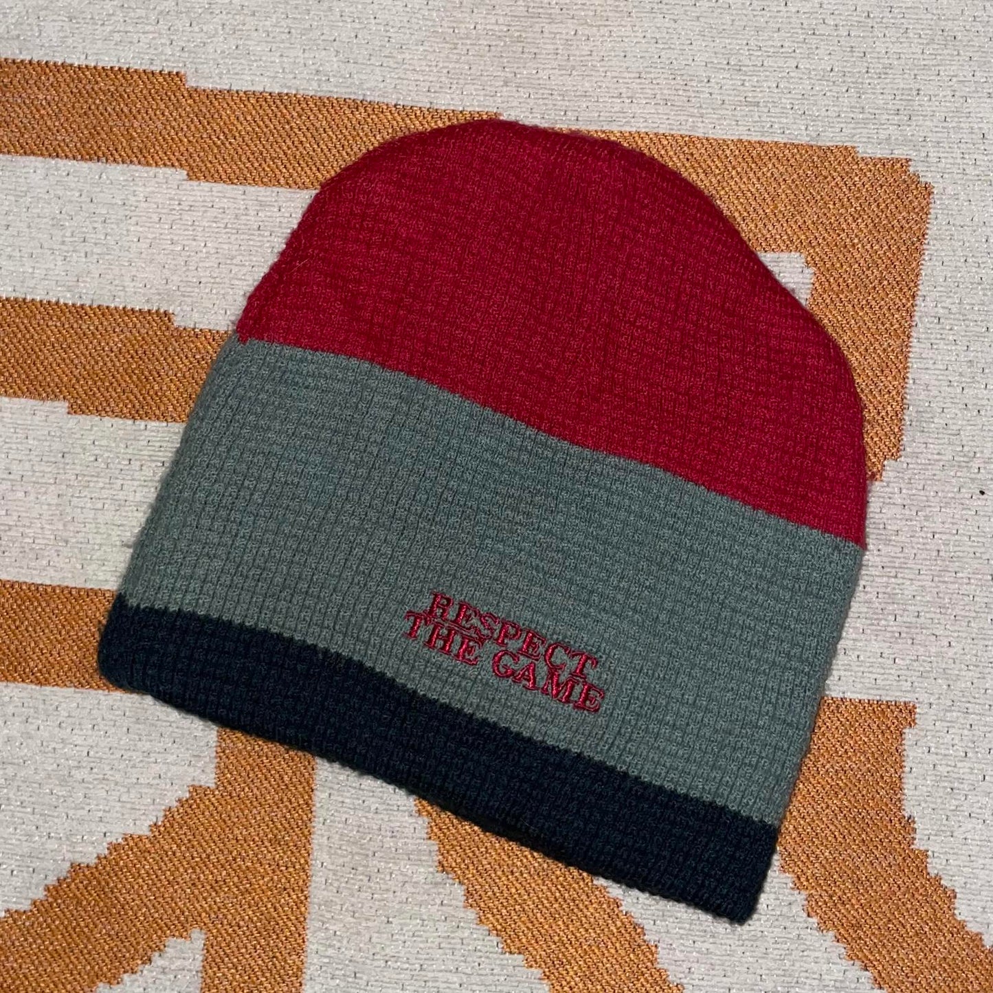Fubu 90s Embroidered Chunky Beanie