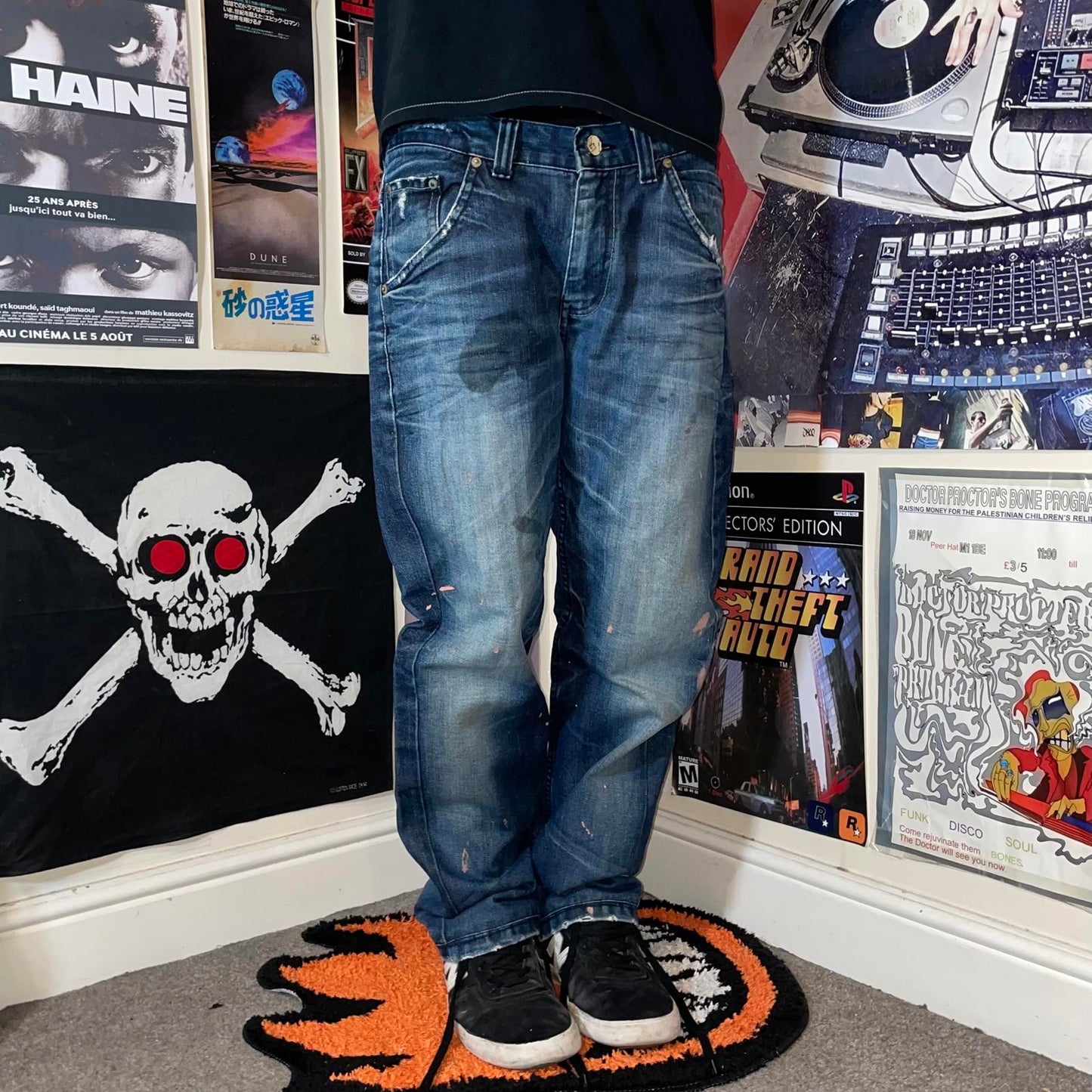 Kello 90s Coca Cola Print Jeans 34x30