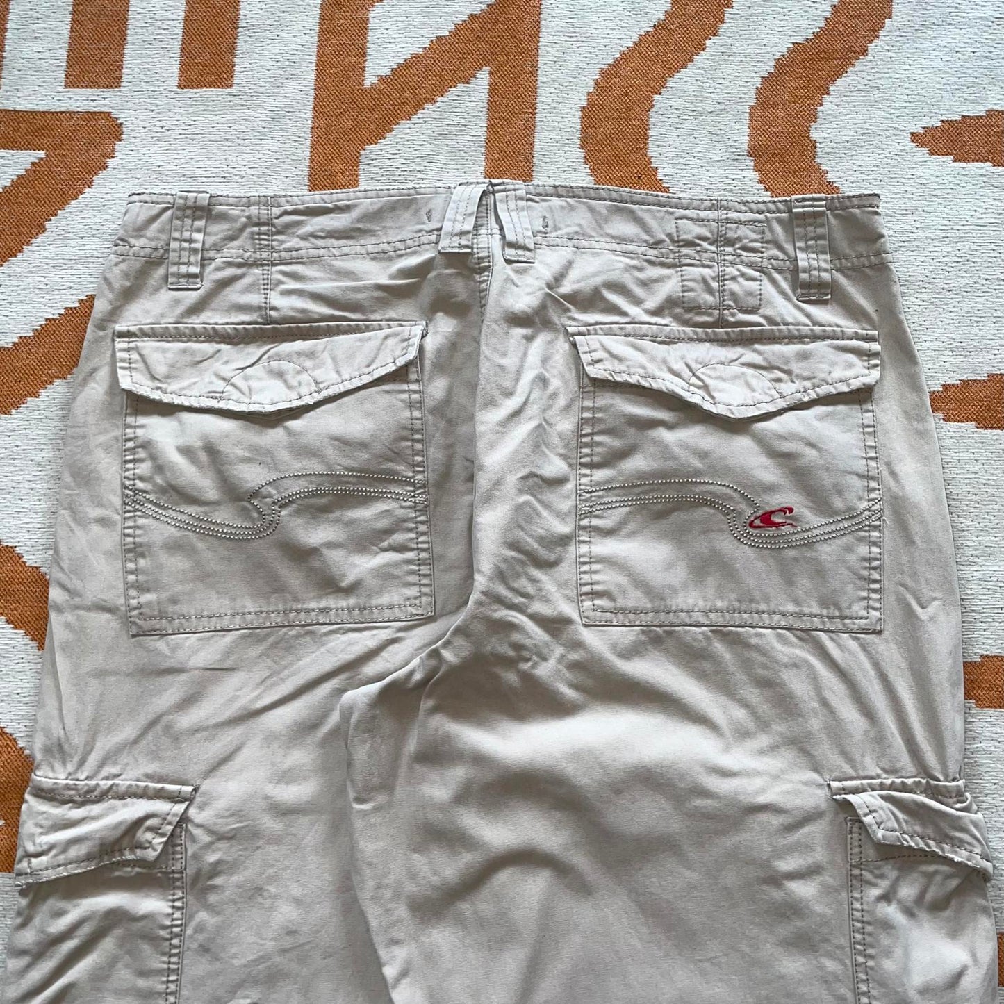 O’Neill 90s Embroidered Cargo Pants 34x32