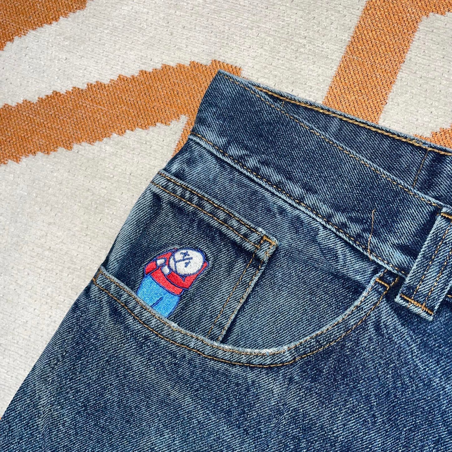 Polar Big Boys 10s Baggy Skate Jeans 28x30