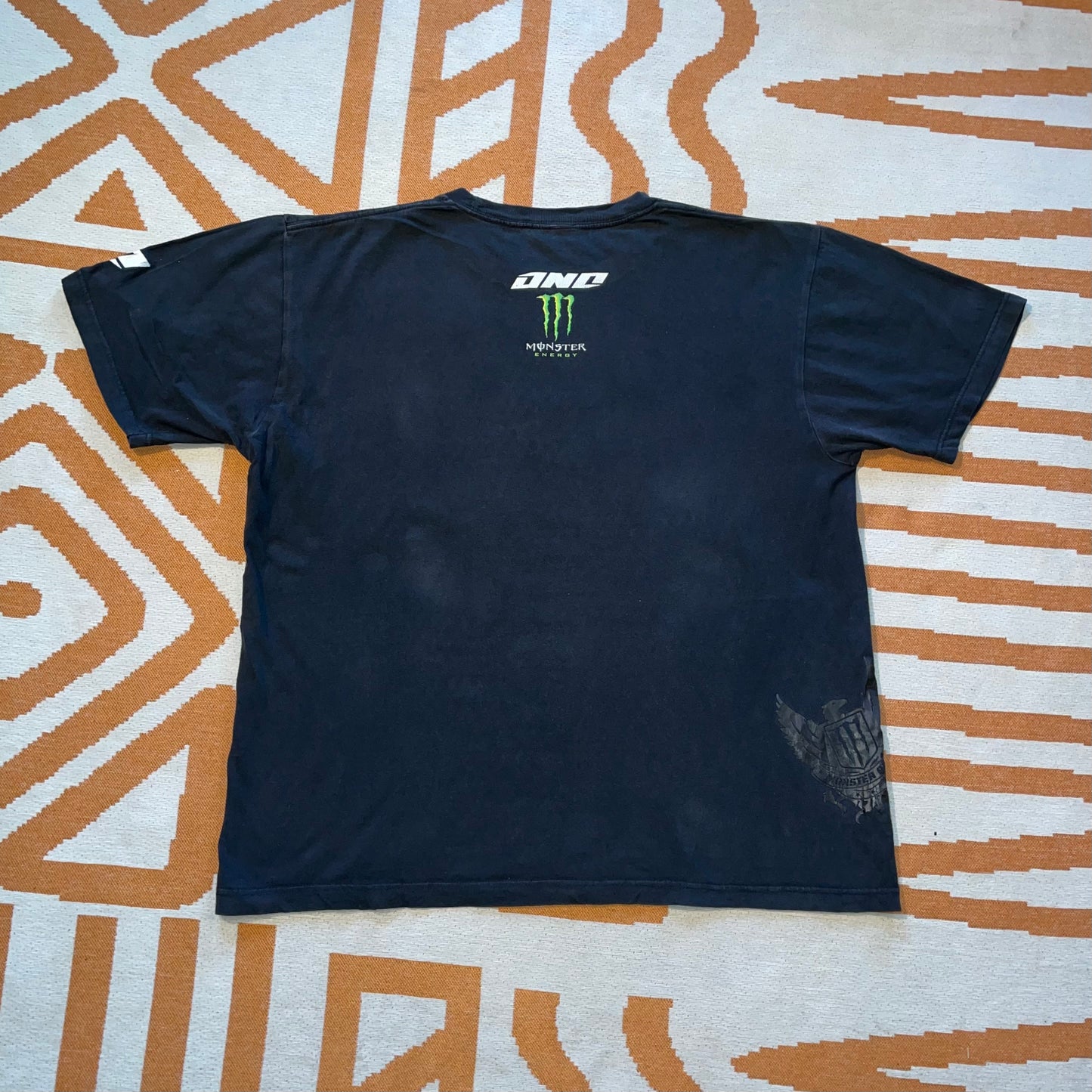 Monster Racing 00s Printed Graphic T-Shirt L