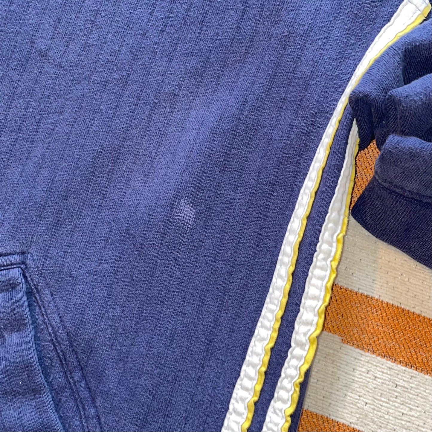 Adidas 90s Embroidered Zip Jumper M