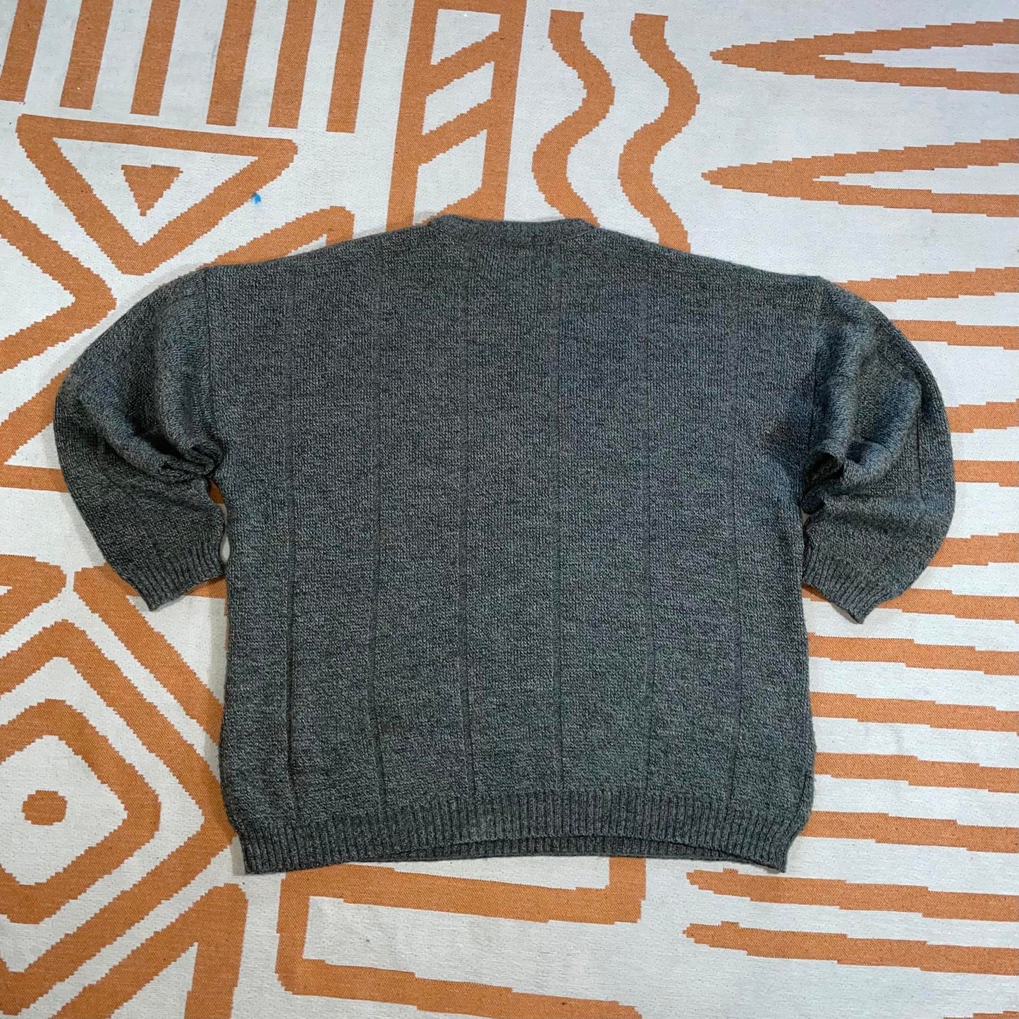 1880 Club 00s Textured Knit Green Jumper XL