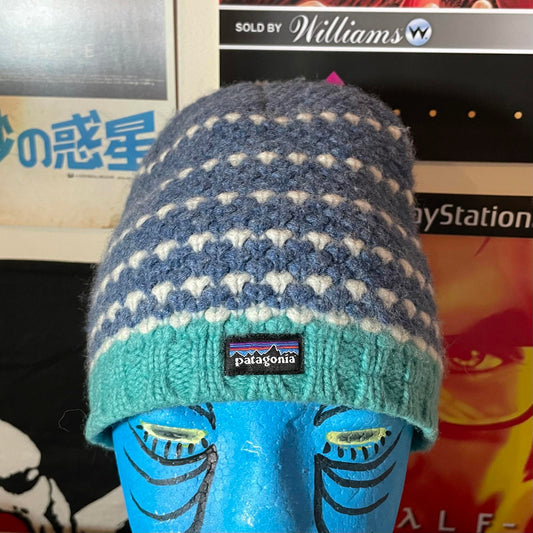 Patagonia 00s Knit Pattern Beanie