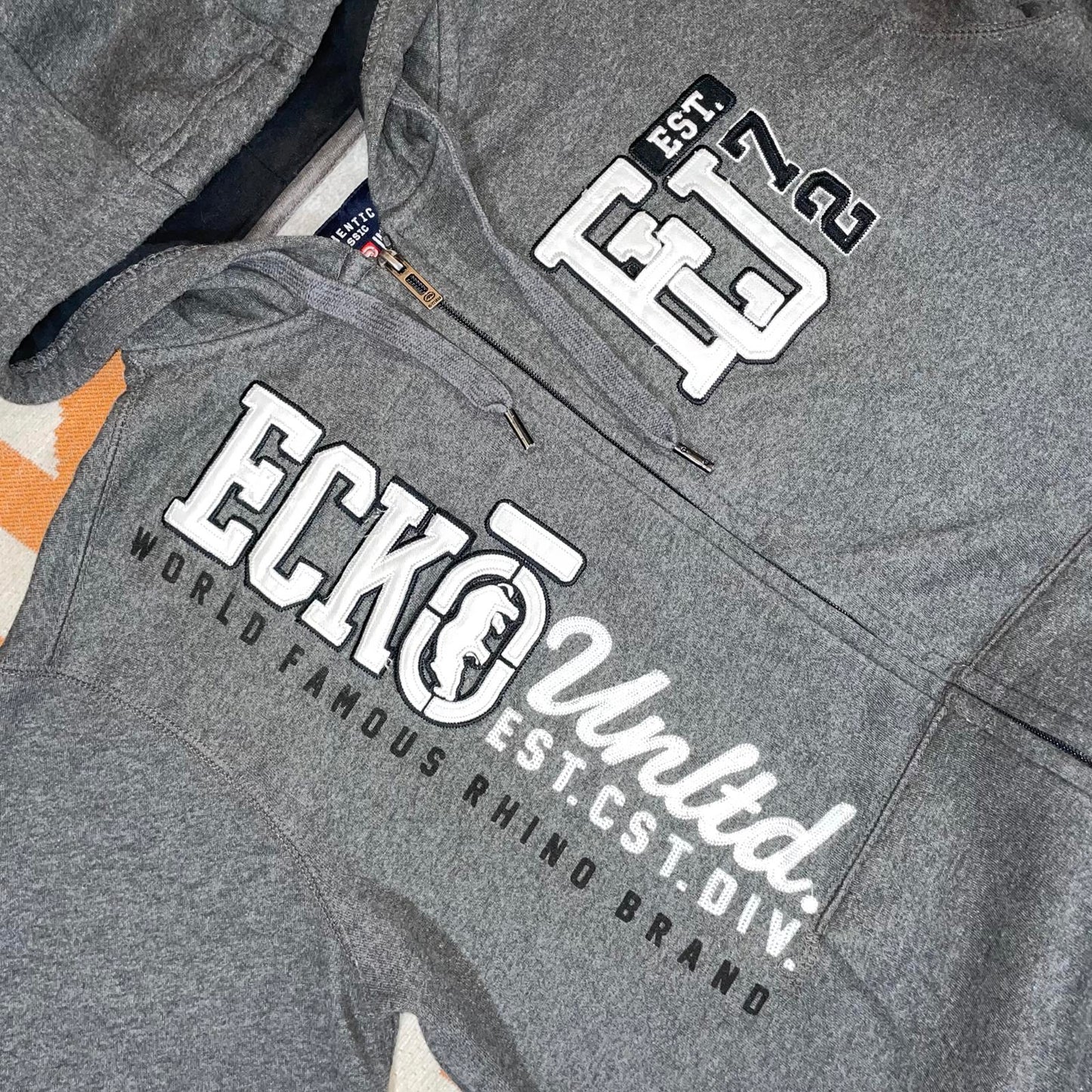 Ecko Unltd. 00s Embroidered Zip Hoodie S