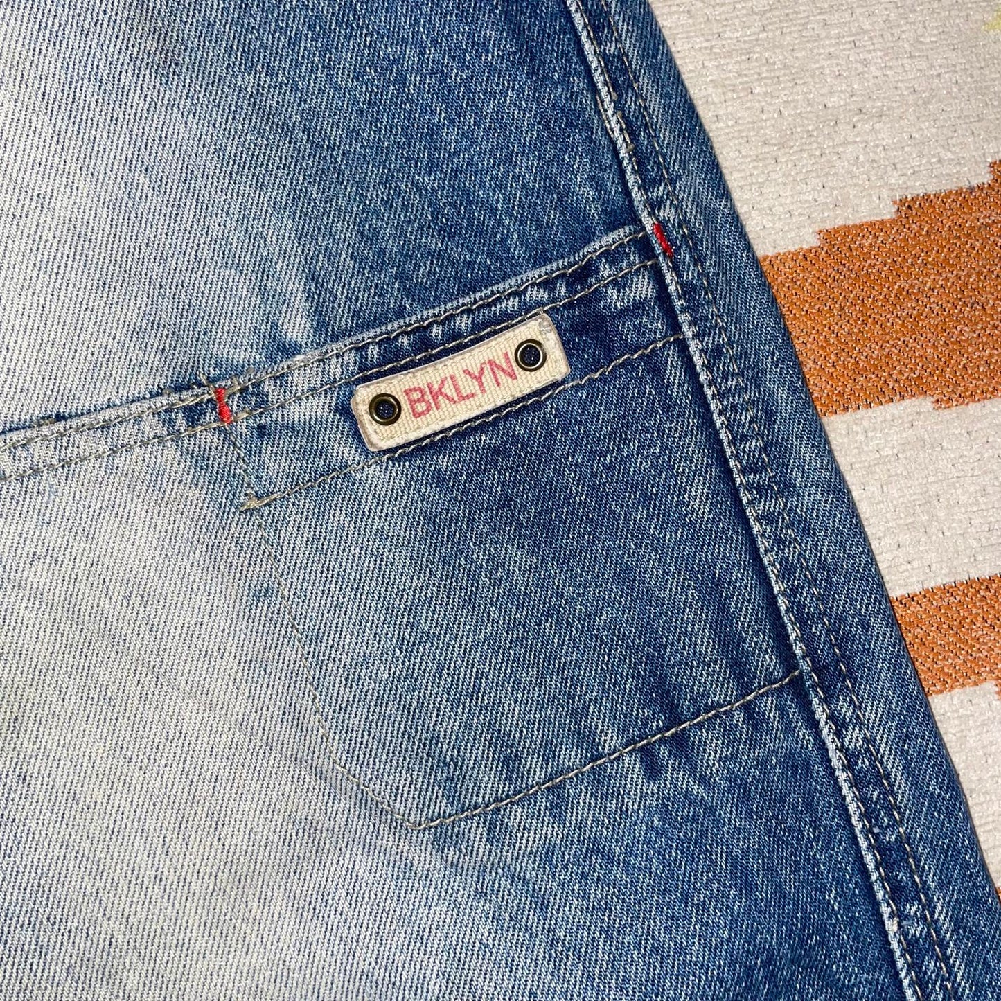 Brooklyn Xpress 00s Baggy Pocket Jeans 34x34