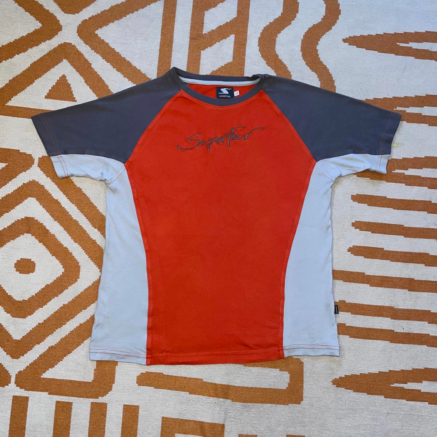 Xsampl 00s Panelled Sport T-Shirt L