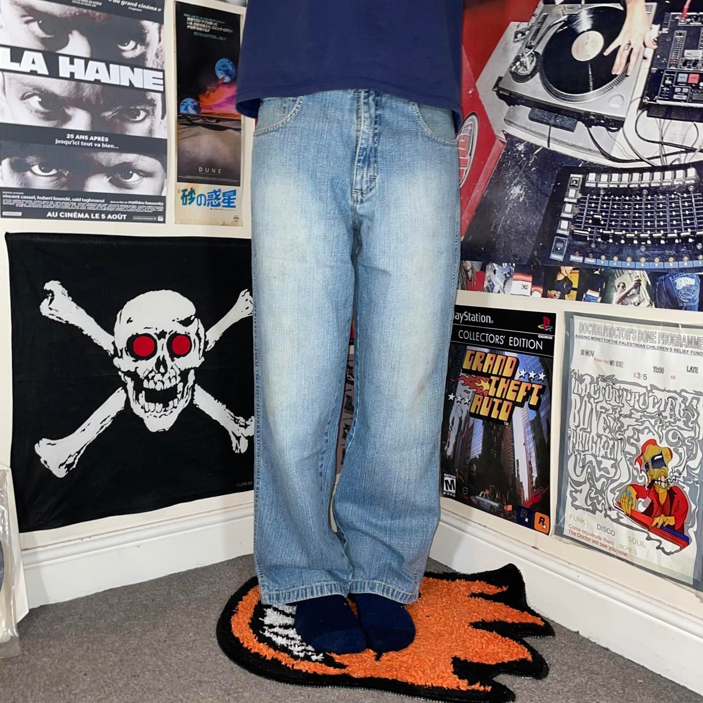 Southpole 00s Baggy Blue Denim Jeans 30x30