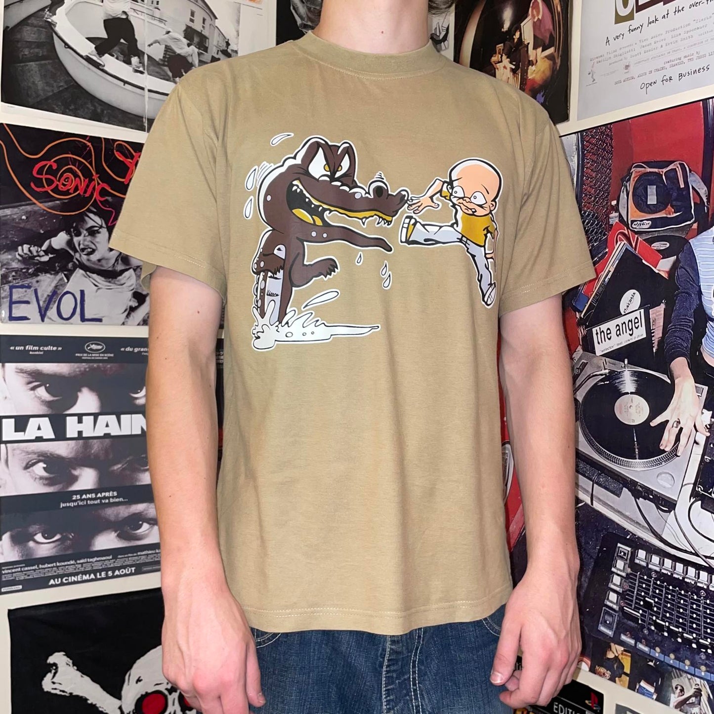 Bad + Mad 00s Comic Graphic T-Shirt M
