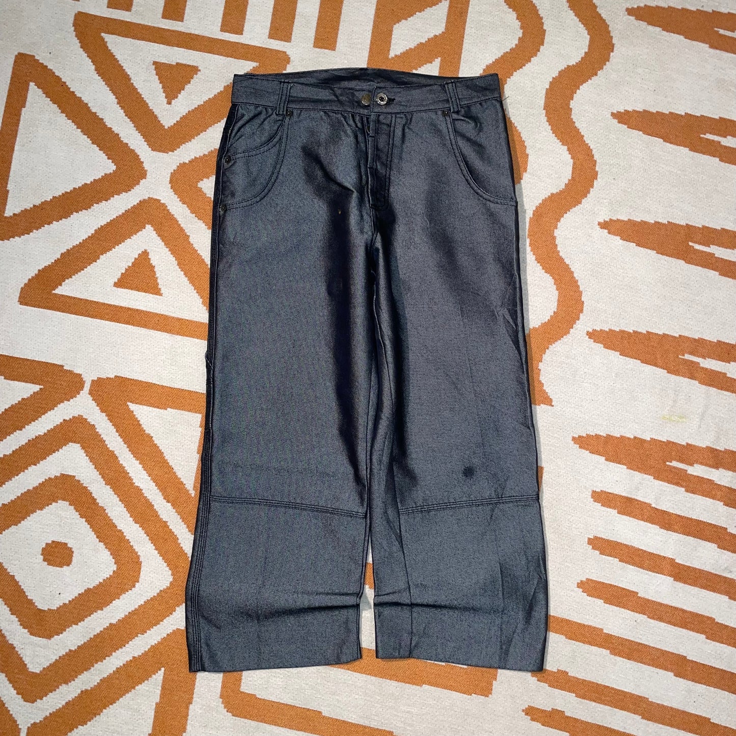 Kiabi Casual 00s Silver Embroidered Jeans