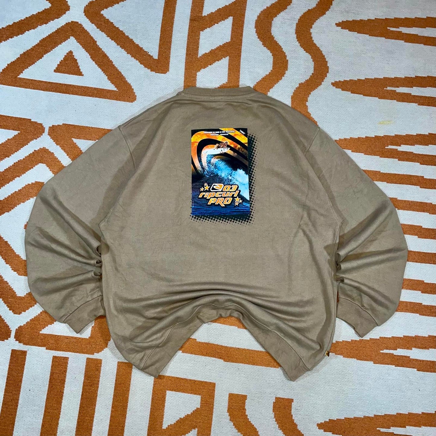 Rip Curl ‘03 Surf Promo Print Sweatshirt M