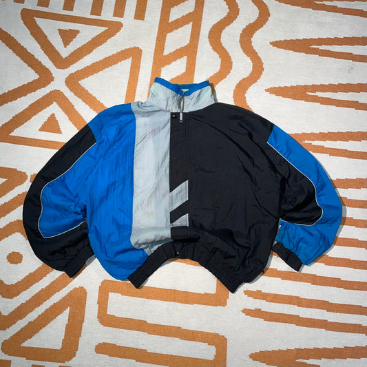 ClubRun 90s Patterned Windbreaker
