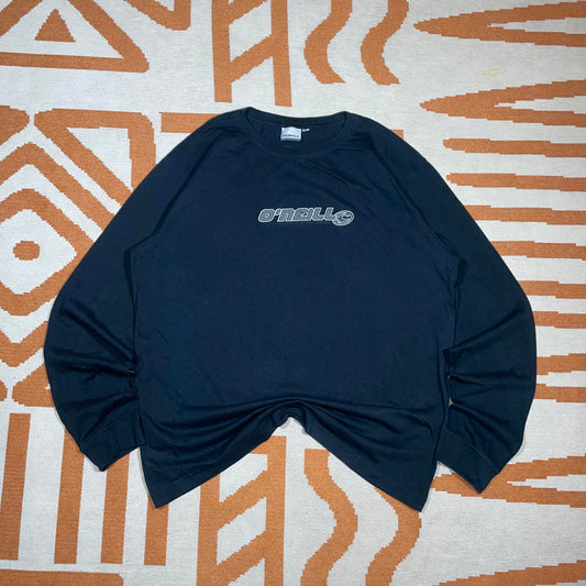 O’Neill 00s Graphic Black Longsleeve T-Shirt L