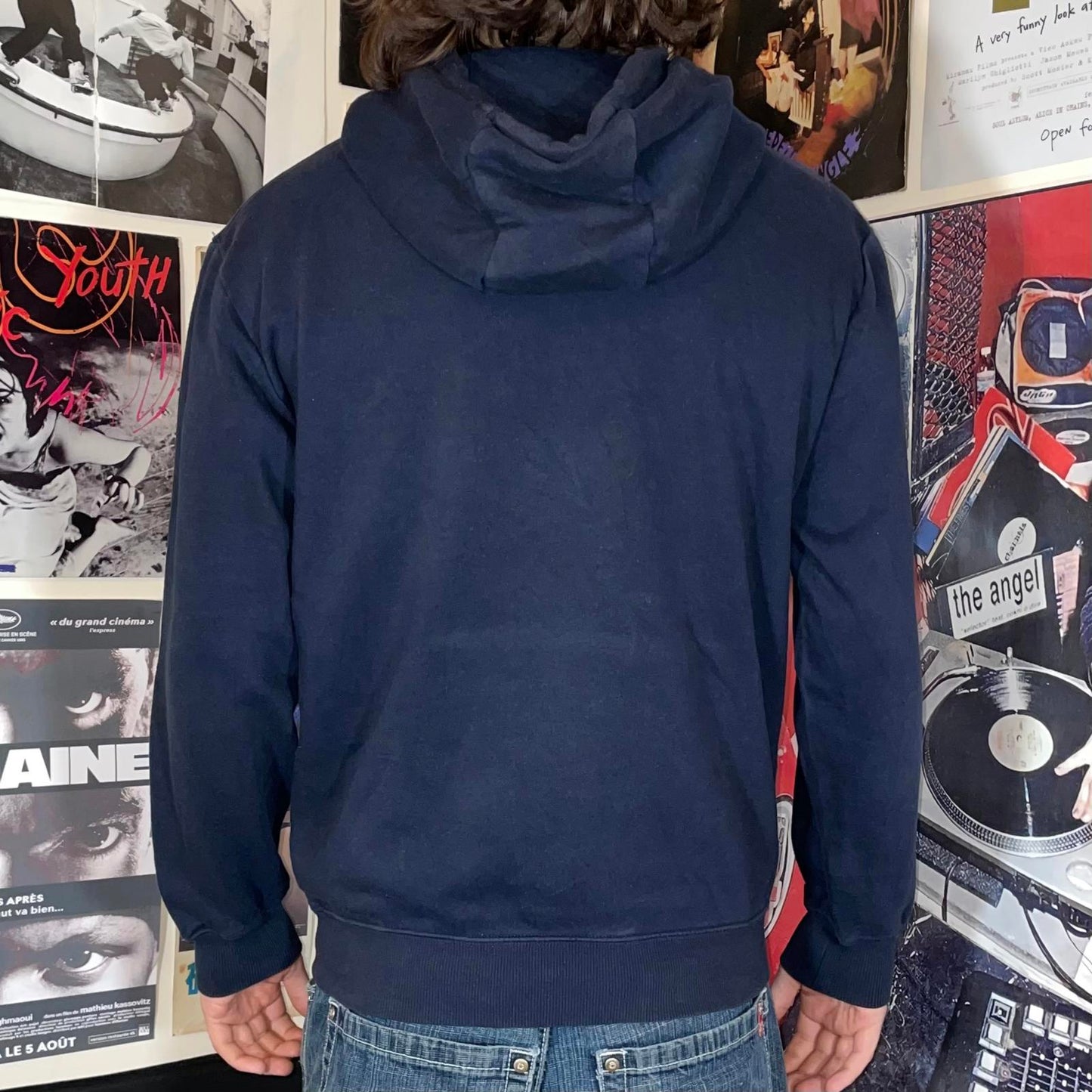 Quiksilver 10s Graphic Logo Black Hoodie XS