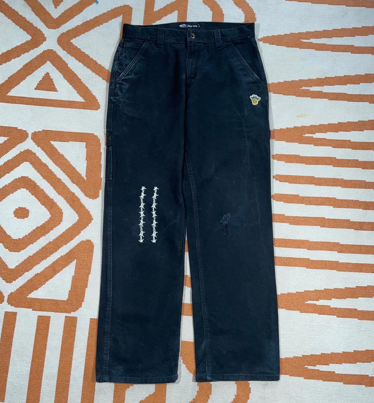 Vans '22 Elijah Berle Embroidered/Printed Skate Trousers 32x31