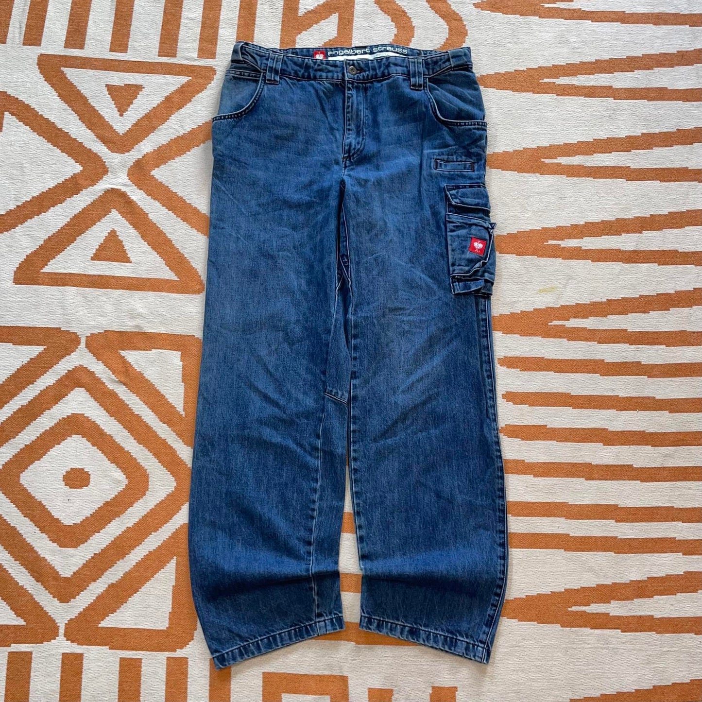 Englebert Strauss 00s Workwear Jeans 36x34