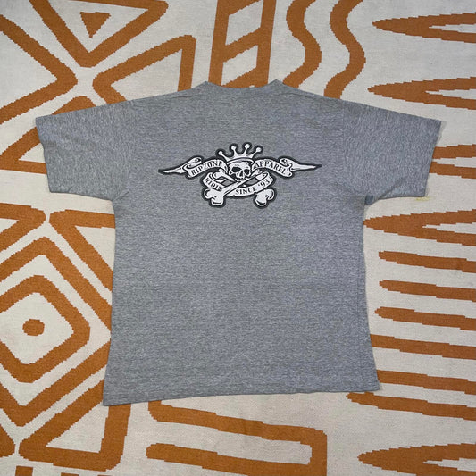 Ripzone 90s Surf Crossbones Graphic T-Shirt L