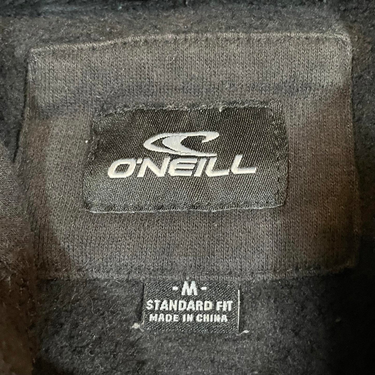 O’Neill 00s Zip Graphic Surf Hoodie M