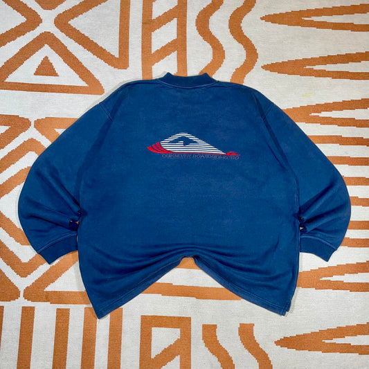 Quiksilver 90s Embroidered Logo Sweatshirt XXL
