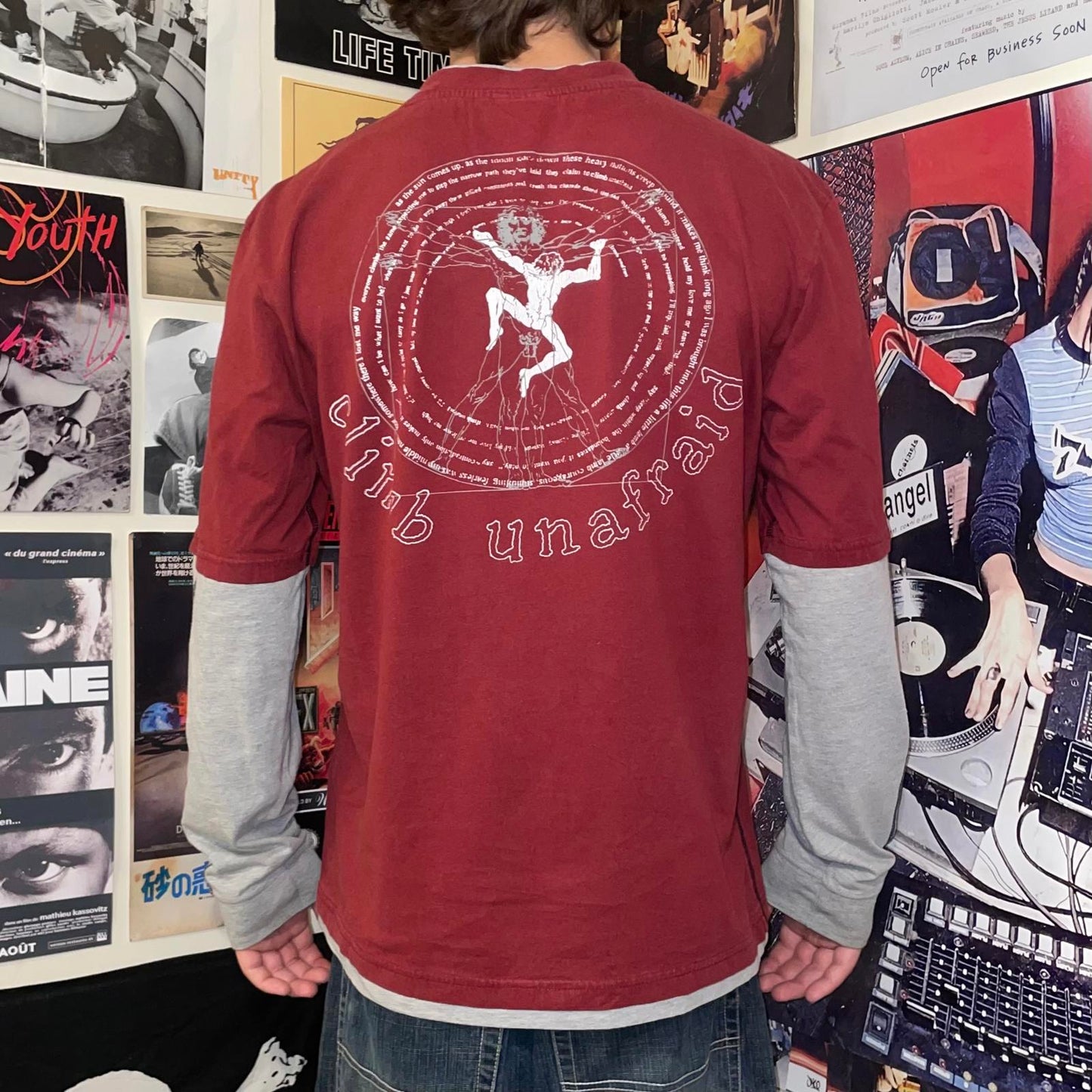 Gentic 90s Climbing Graphic Longsleeve T-Shirt L