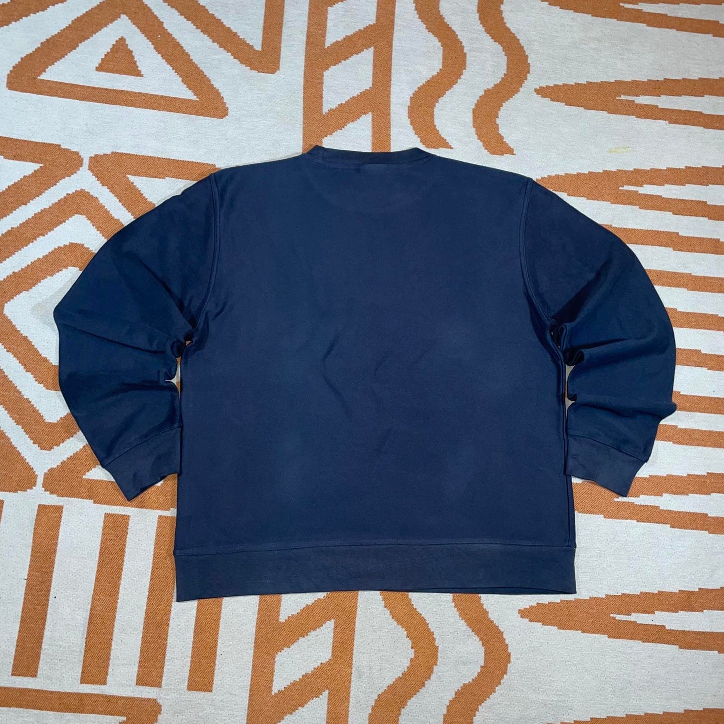 Umbro 00s Embroidered Navy Sweatshirt XL