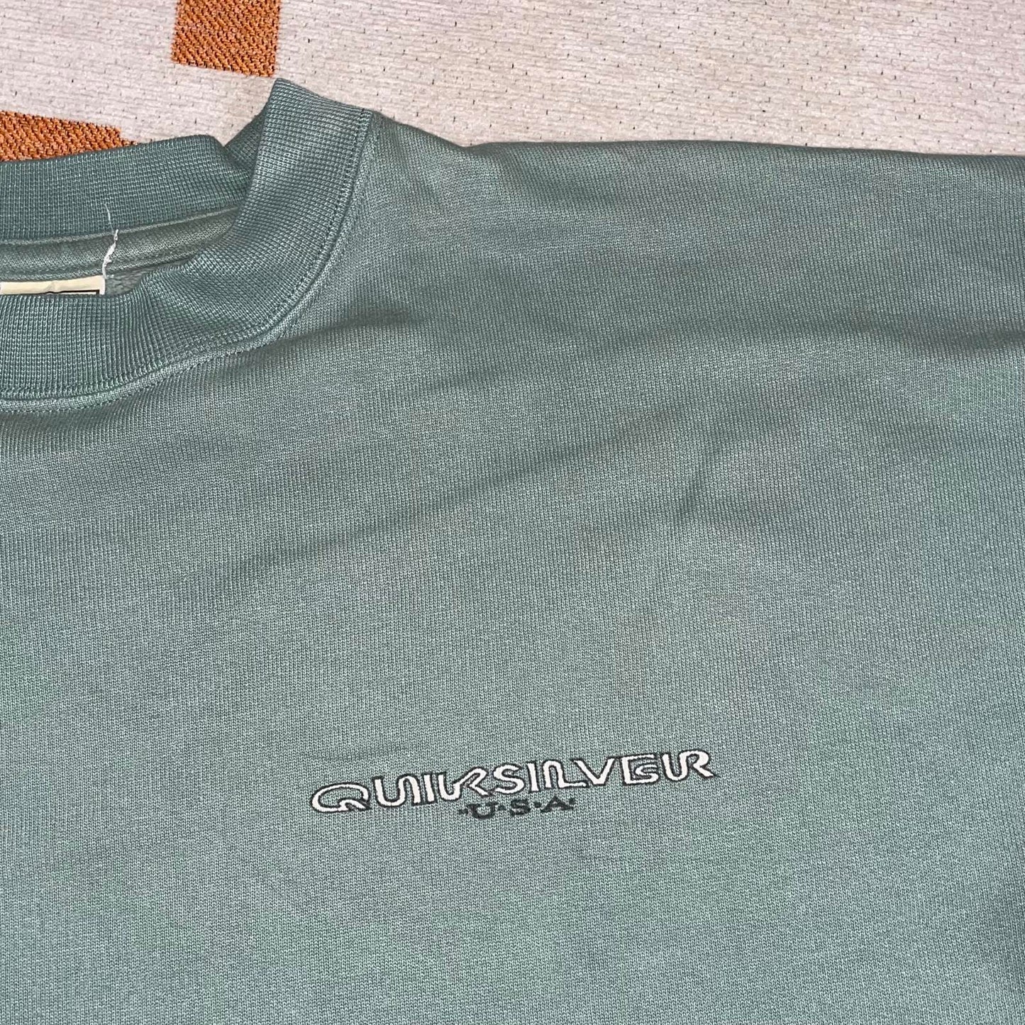 Quiksilver 80s Print Surf Sweatshirt S