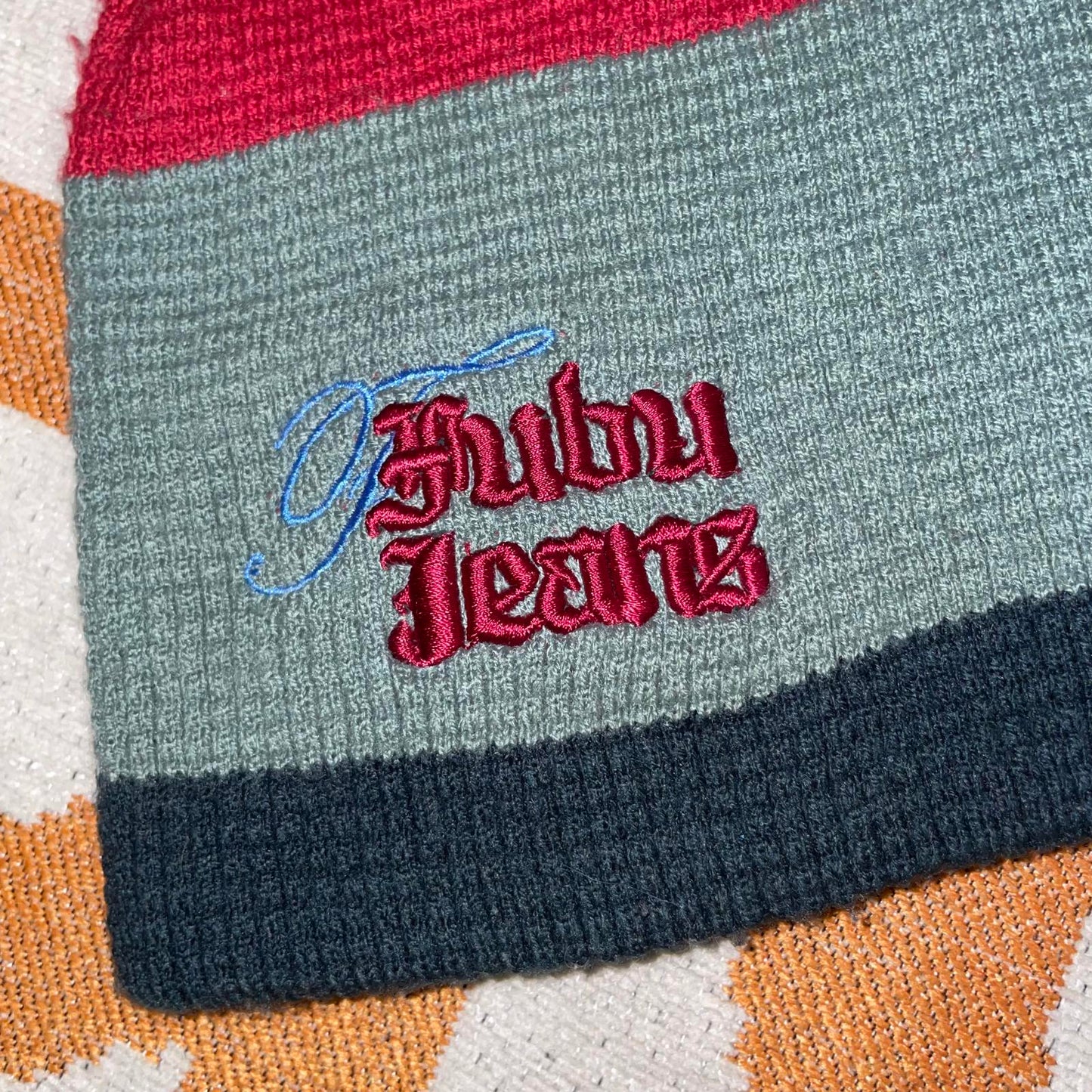 Fubu 90s Embroidered Chunky Beanie