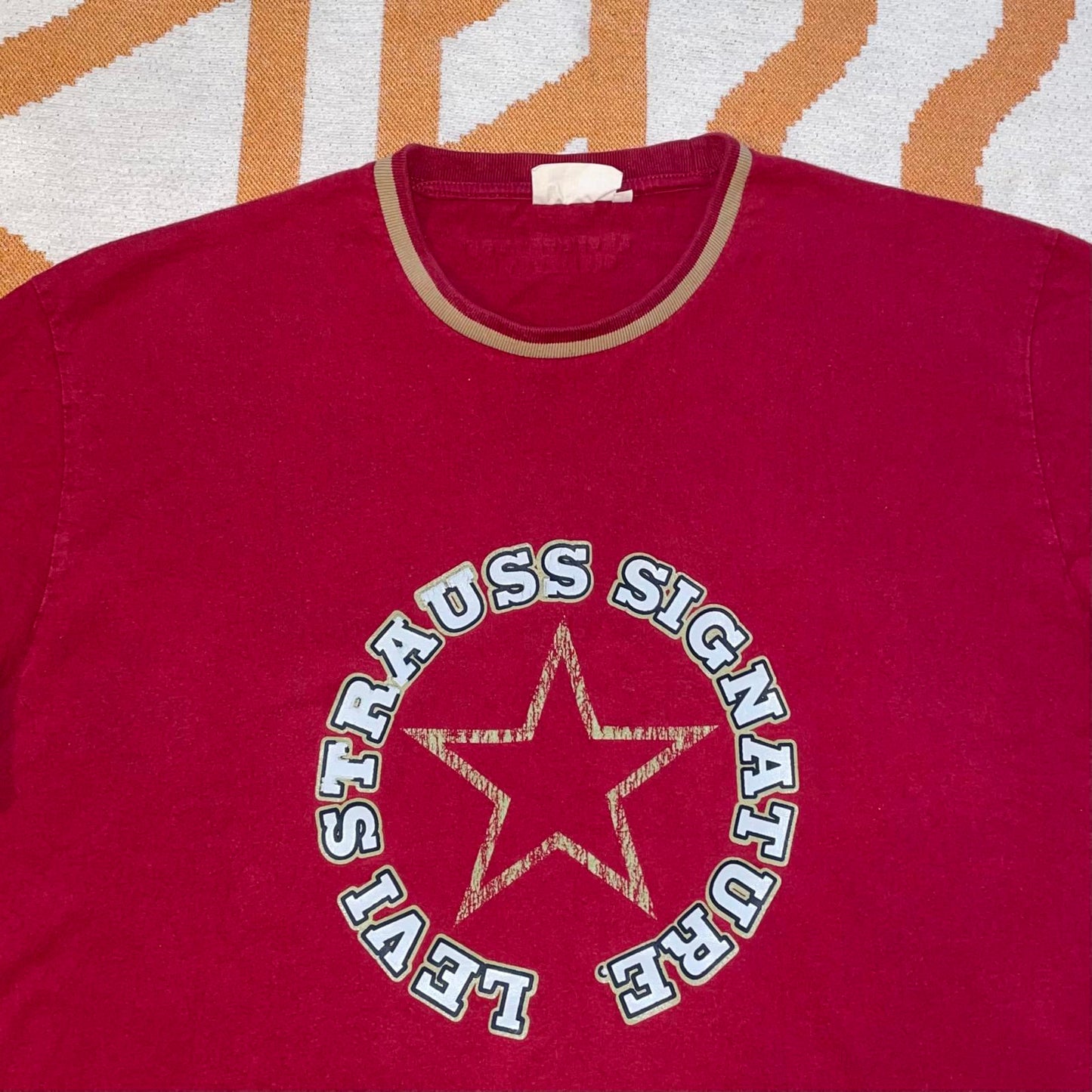 Levis Signature 00s Graphic Longsleeve T-Shirt XXL
