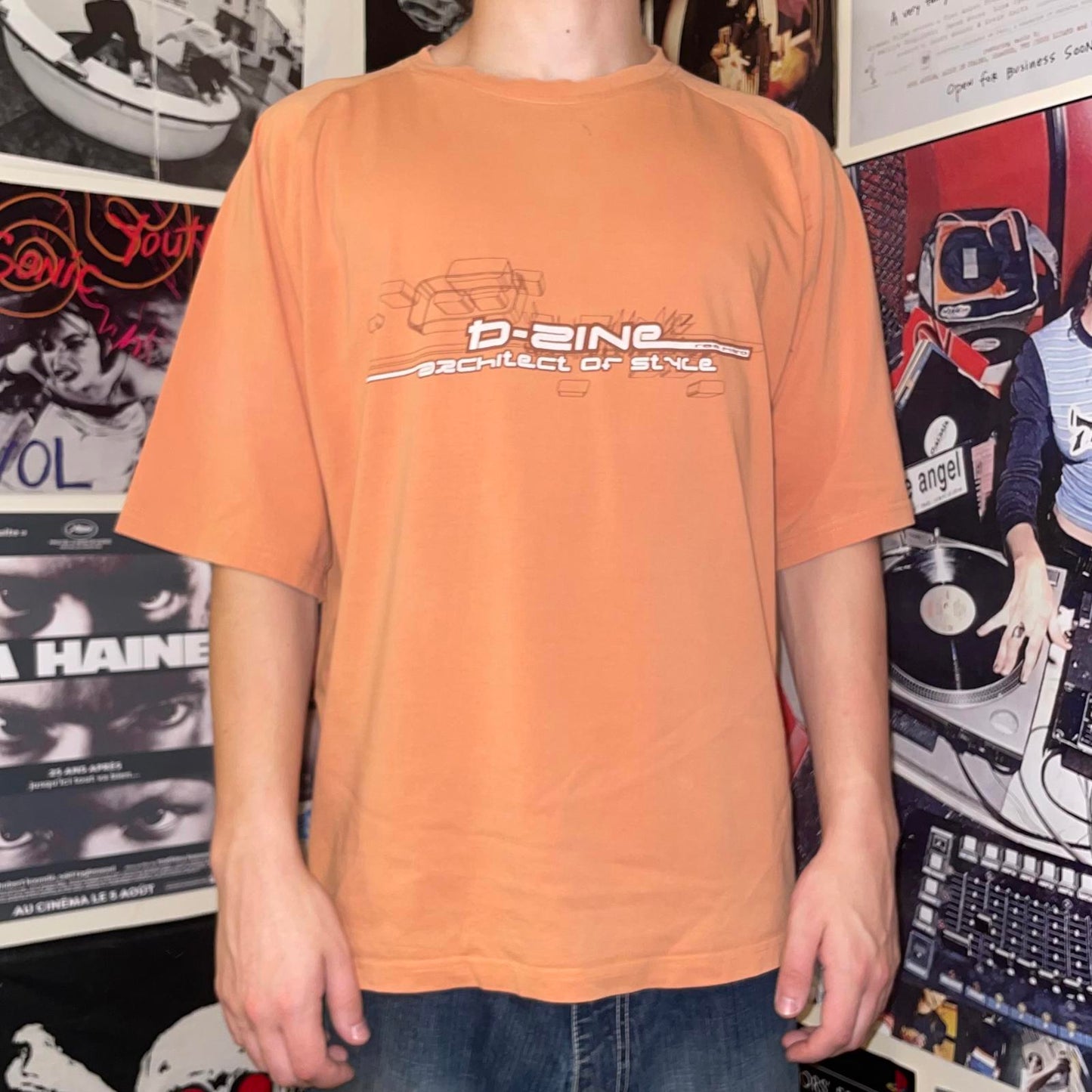Ree Marc 00s D-Zine Graphic T-Shirt XXL