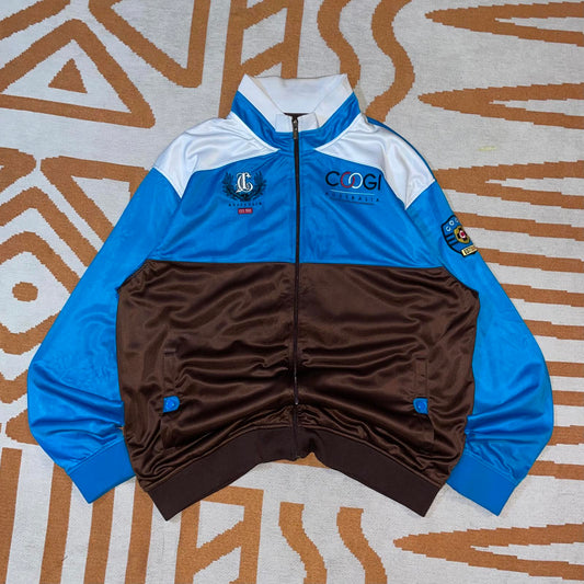 Coogi 90s Embroidered Track Jacket XL