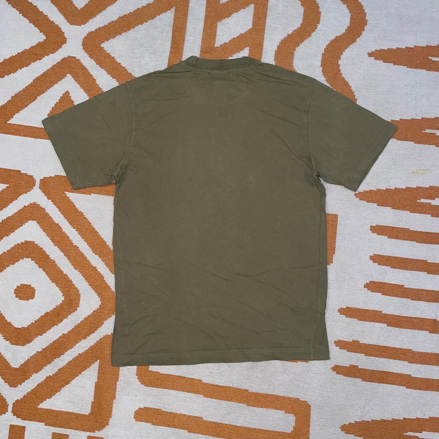 Adidas 90s Khaki Print T-Shirt L
