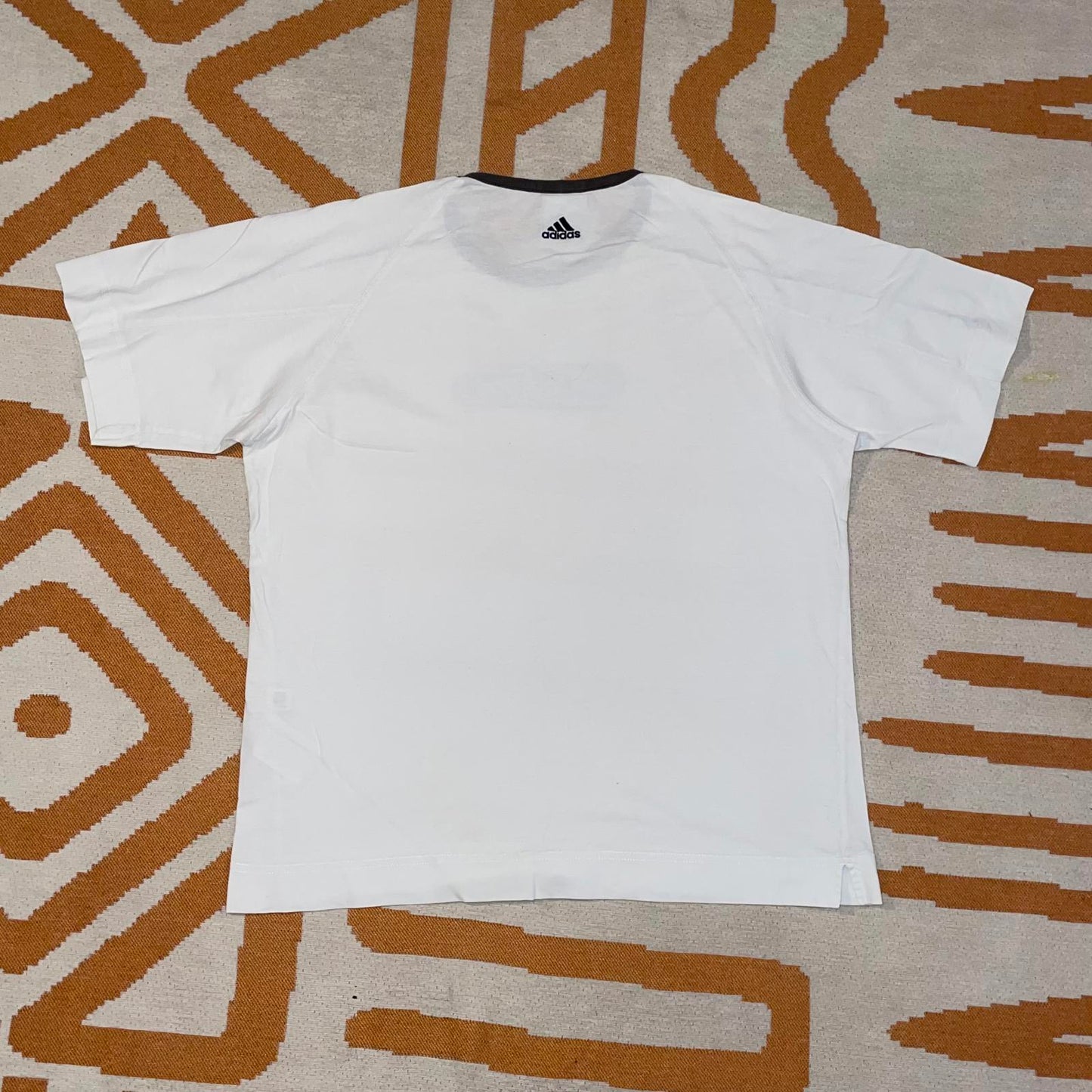 Adidas 00s Printed Ringer T-Shirt M