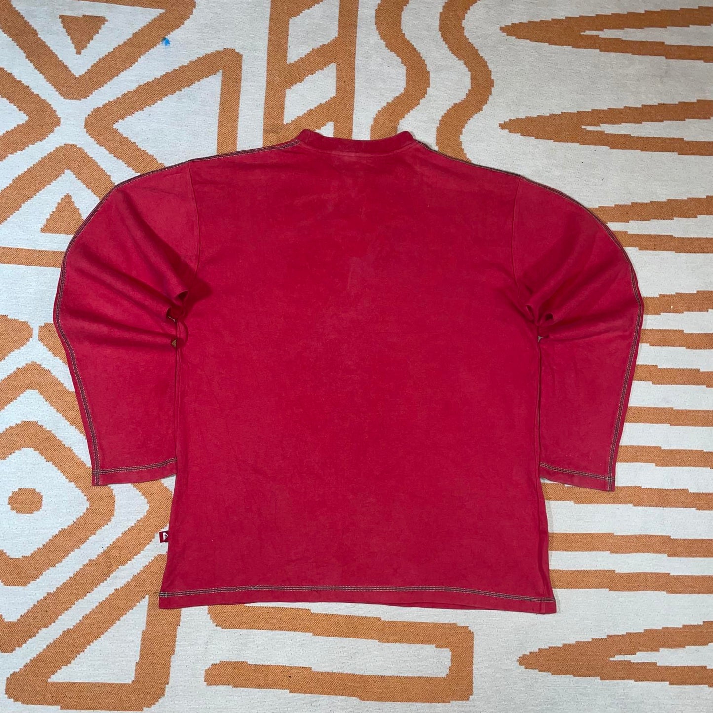 Quiksilver 00s Embroidered Longsleeve T-Shirt L