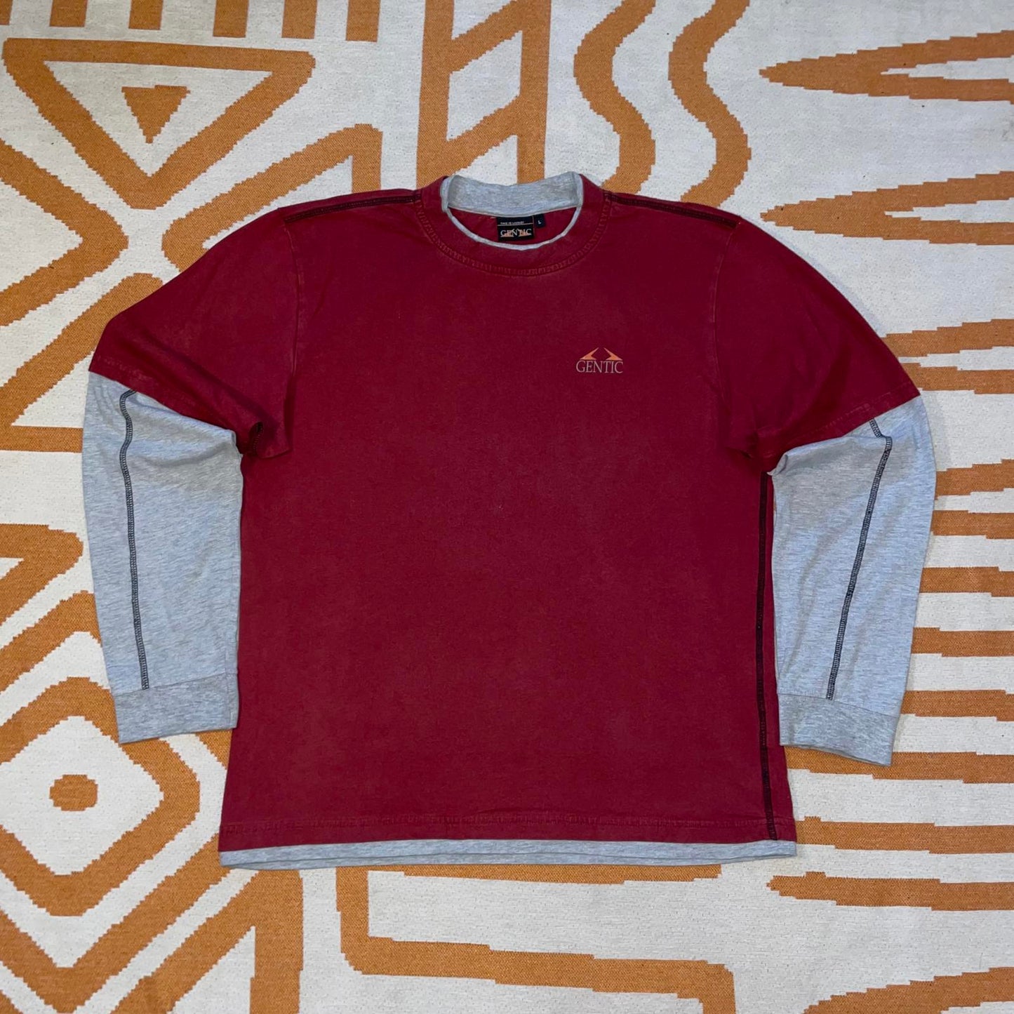 Gentic 90s Climbing Graphic Longsleeve T-Shirt L