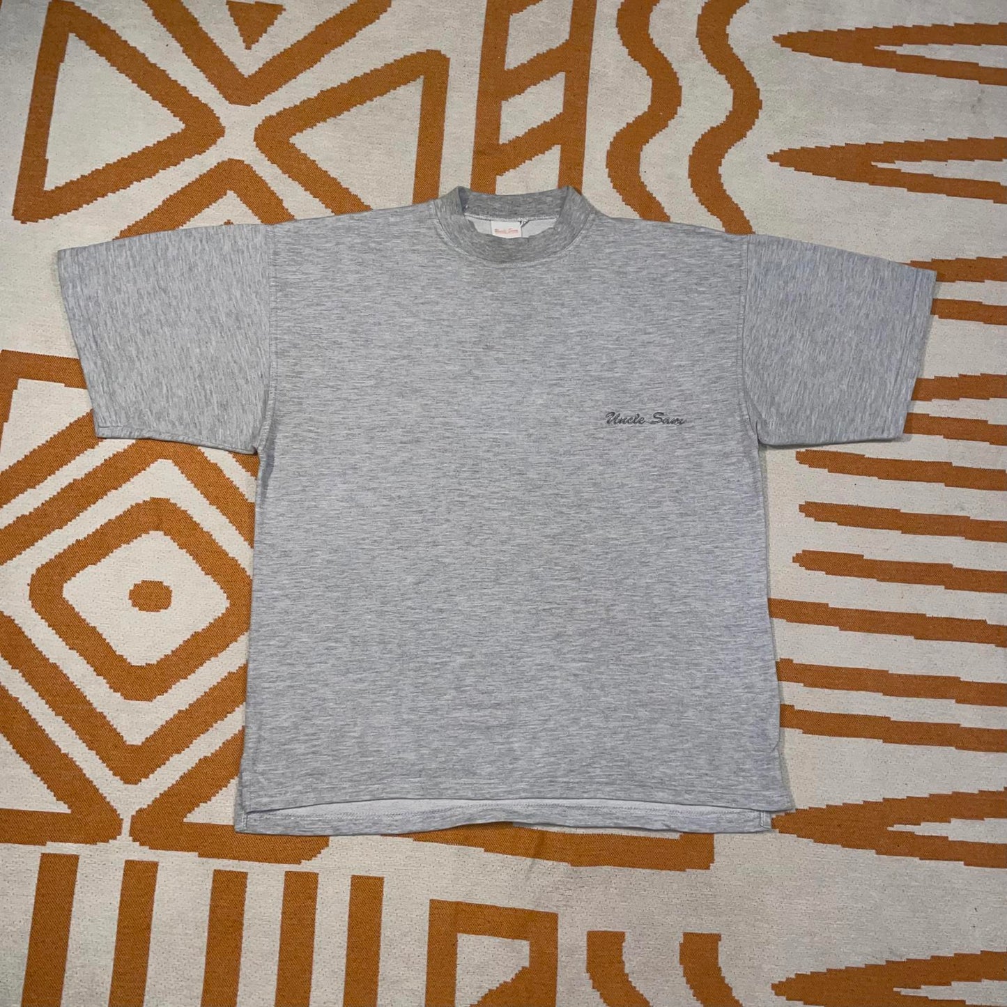Uncle Sam 90s Embroidered Graphic T-Shirt L