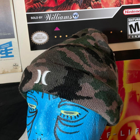 Hurley 00s Camo Beanie