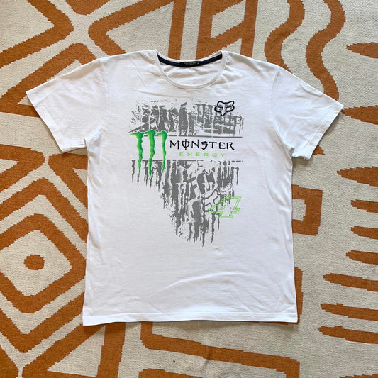 Monster x Fox 00s Graphic Truck T-Shirt M