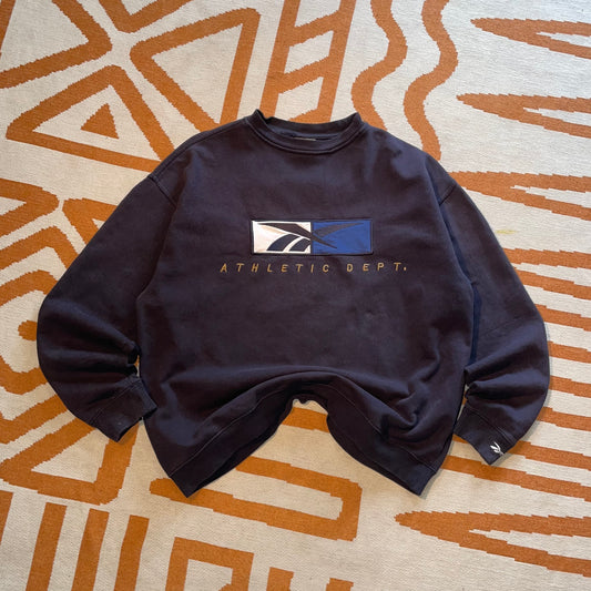 Reebok 90s Embroidered Baggy Sweatshirt XXL