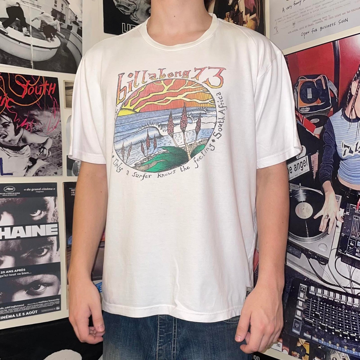 Billabong 90s Art Graphic T-Shirt XXL