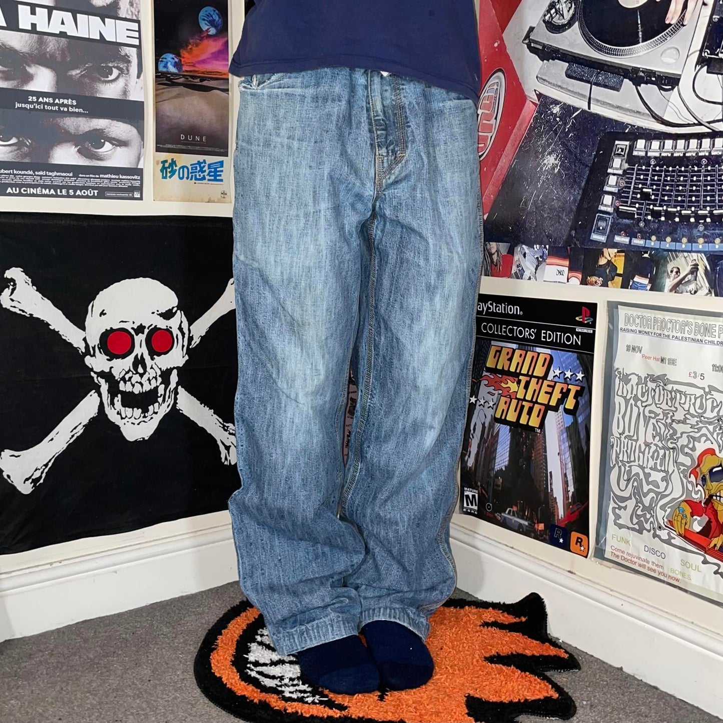 Ecko Unltd. 00s Rhino Blue Denim Jeans 33x32