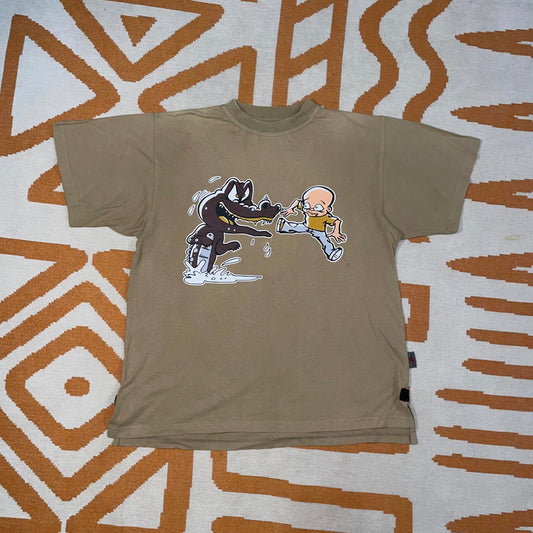 Bad + Mad 00s Comic Graphic T-Shirt M