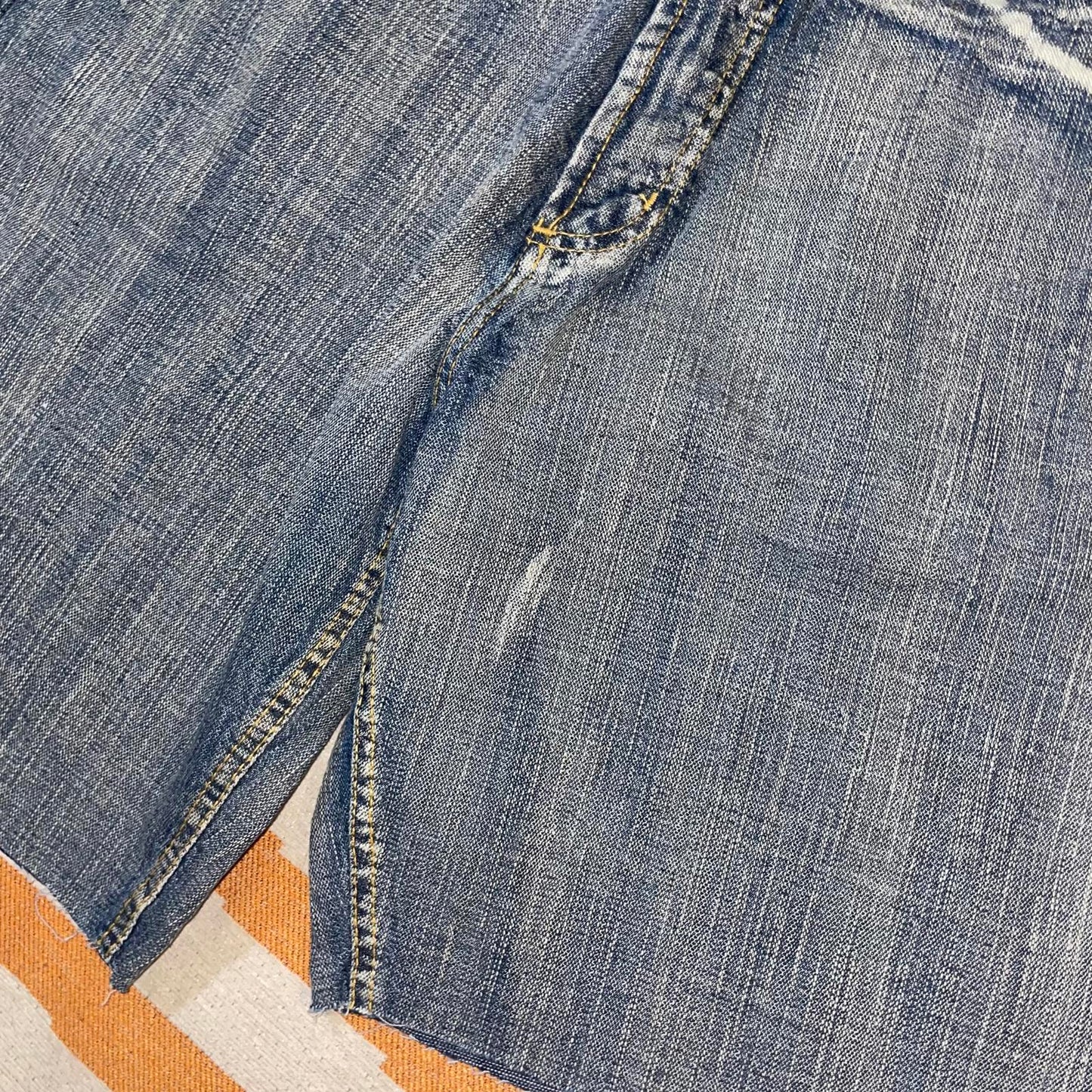 Risk 00s Embroidered Baggy Jorts 36x10