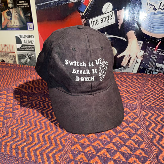 Vintage 90s ‘Break It Down’ Embroidered Statement Cap