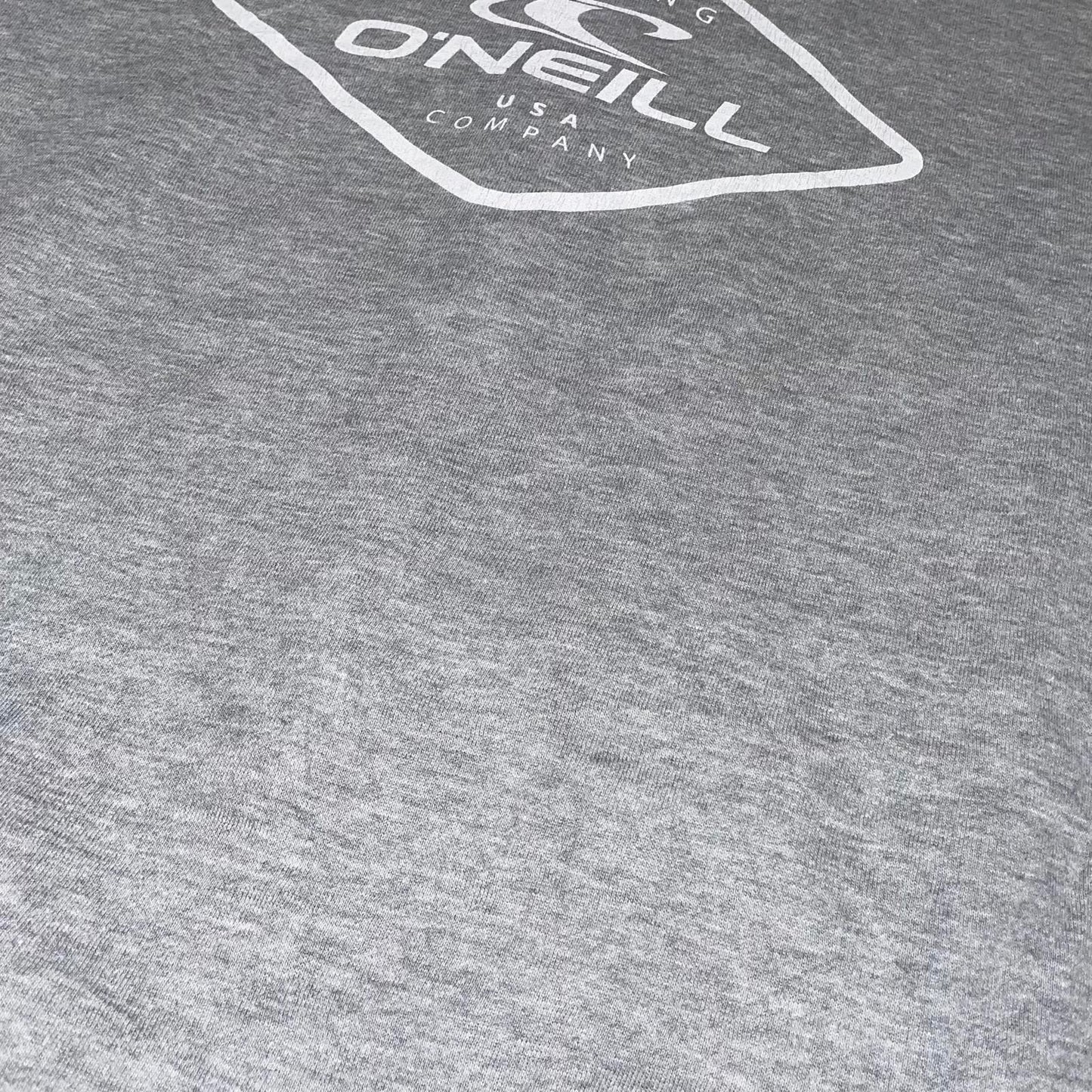 O’Neill 00s Graphic Surf Zip Grey Hoodie L